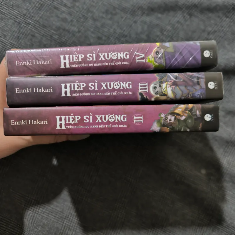 Hiệp Sĩ Xuơng - Combo Tập 2 3 4 - Ennki Hakari - Light Novel - Giá bìa 413k 786329