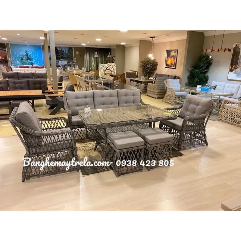 Sofa giả mây phòng khách 1010255