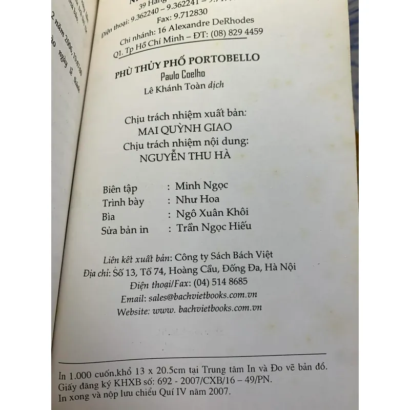 Phù thủy phố Portobello - Paulo Coelho 926345