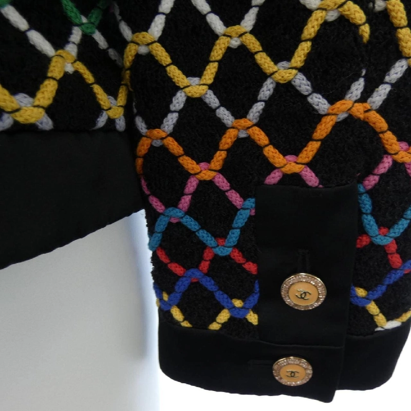 【Mã giảm giá】Áo khoác không cổ CHANEL 637270