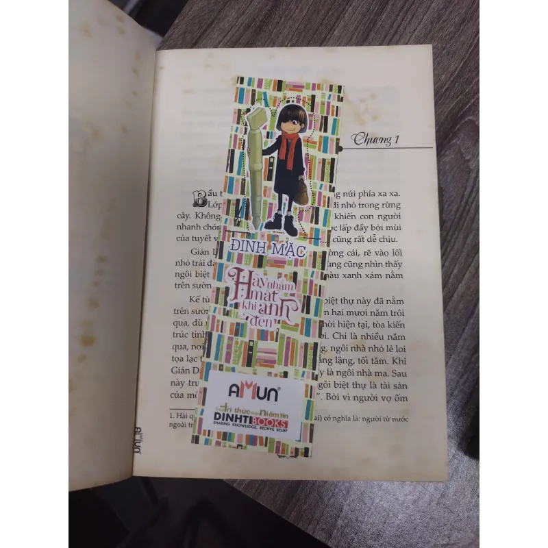 Sách: Hãy nhắm mắt khi anh đến - TG: Đinh Mặc (Trọn bộ 2 tập) (B2) 935065