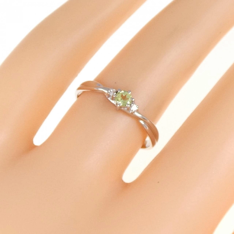 Nhẫn Peridot K18WG 672248