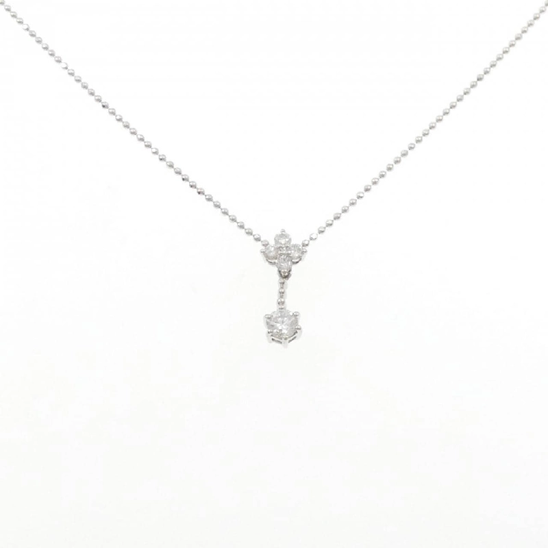 Dây chuyền kim cương hoa PT900/PT850 0.323CT - Hàng hiệu Chính hãng 858566