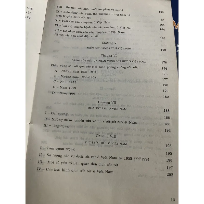DỊCH TẾ HÓC BẾNH SỐT RÉT VÀ PHÒNG CHỐNG SỐT RÉT Ở VIỆT NAM- GS. VU THỊ PHAN 1021336