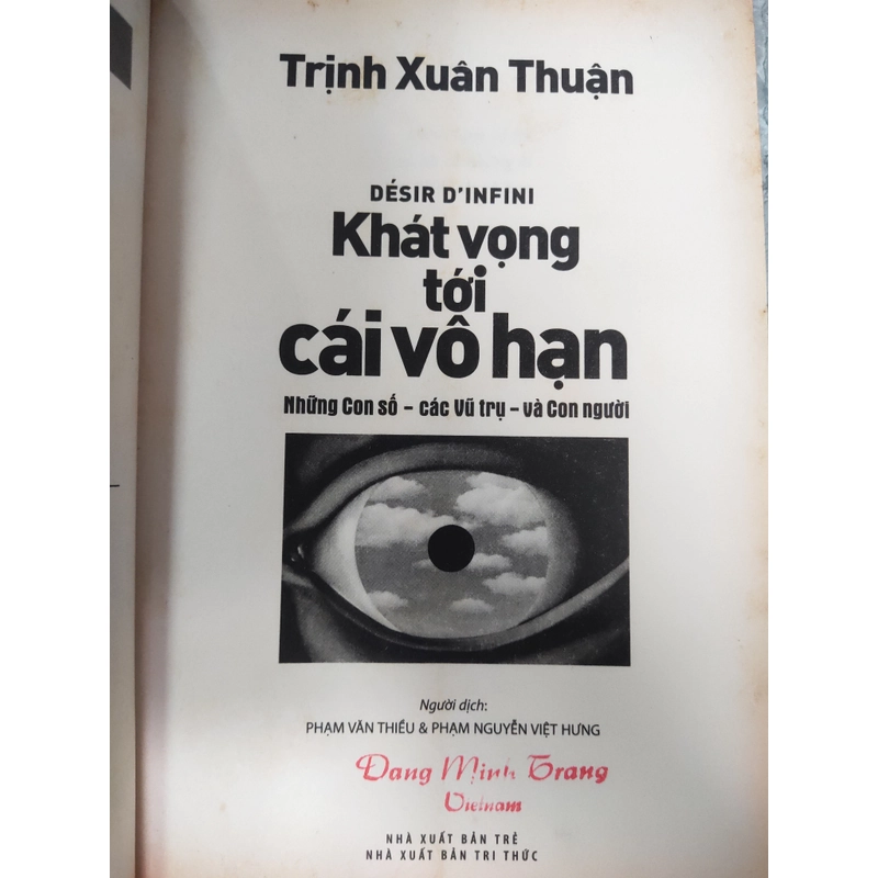 KHÁT VỌNG TỚI CÁI VÔ HẠN ( TRỊNH XUÂN THUẬN ) 323280