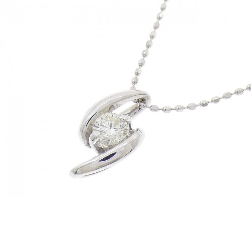 K18WG Dây chuyền kim cương 0.17CT - Hàng hiệu Chính hãng 861397