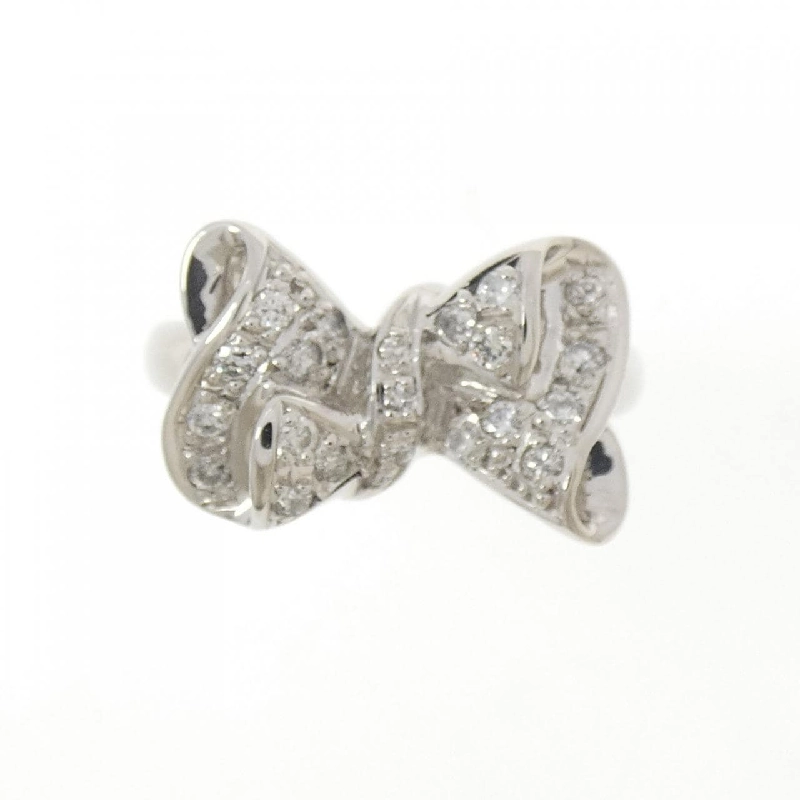 Nhẫn kim cương ruy băng PT900 0.20CT - Hàng hiệu Authentic 853793