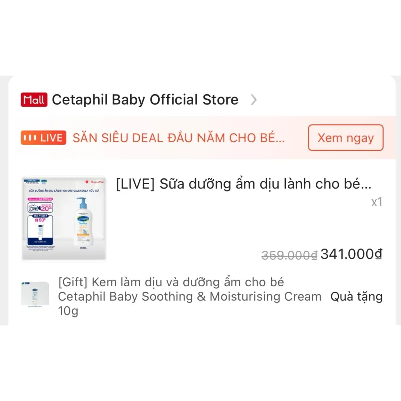 Cetaphil hoa cúc 753990