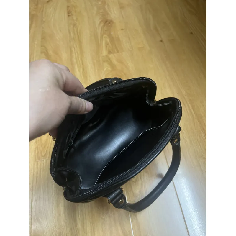 Túi nữ mini phom hến đi tiệc da thật 2hand 936050