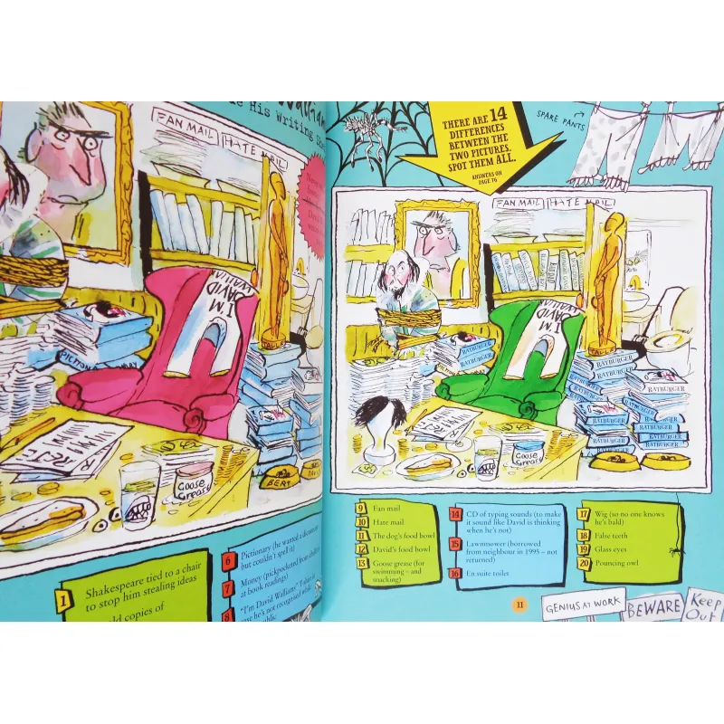 The World of David Walliams Book of Stuff 22235