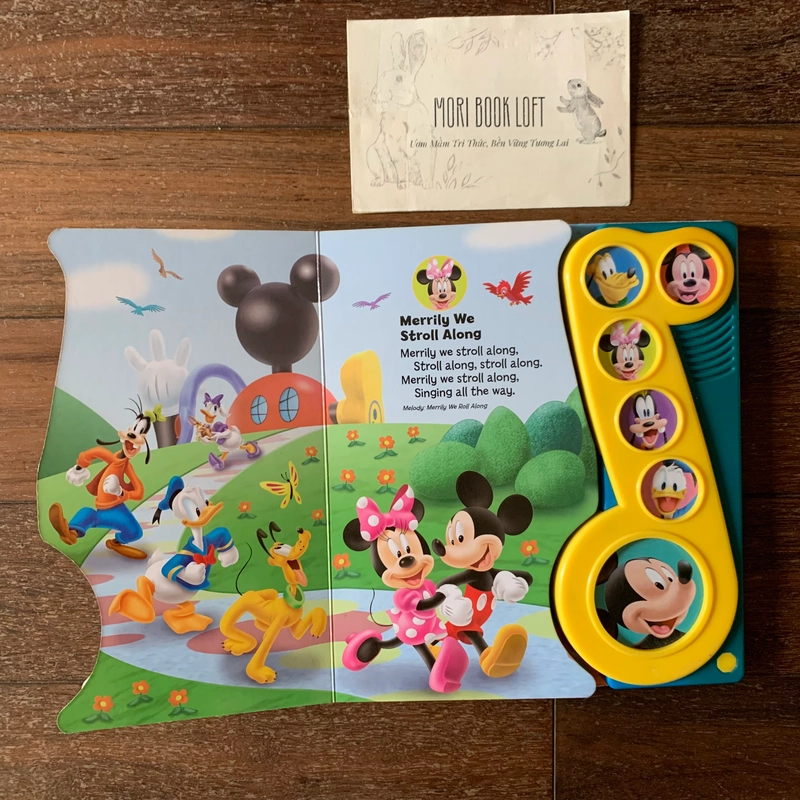 Sách ngoại văn Disney Junior Mickey Mouse Clubhouse: Let’s Sing! Sound Book, Used 542235