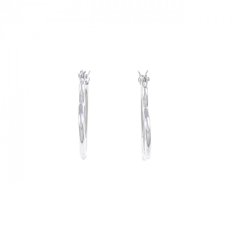 K18WG Khuyên tai hình trái tim - Hàng hiệu Chính hãng 876412