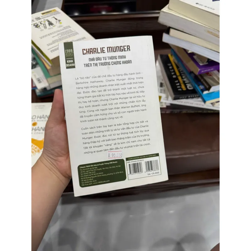 Charlie Munger – Nhà Đầu Tư Thông Minh Trên Thị Trường Chứng Khoán - K4 1021010