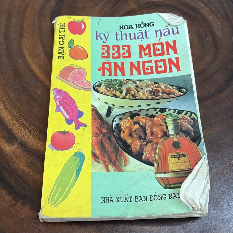 [Sách Không Đẹp] - II Sách Nấu Ăn: Kỹ Thuật Nấu 333 Món Ăn Ngon - Hoa Hồng - 1998 1008455