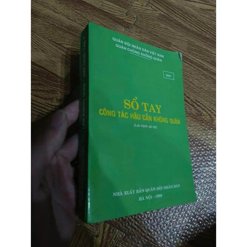 Sổ tay công tác hậu cần không quân 716435