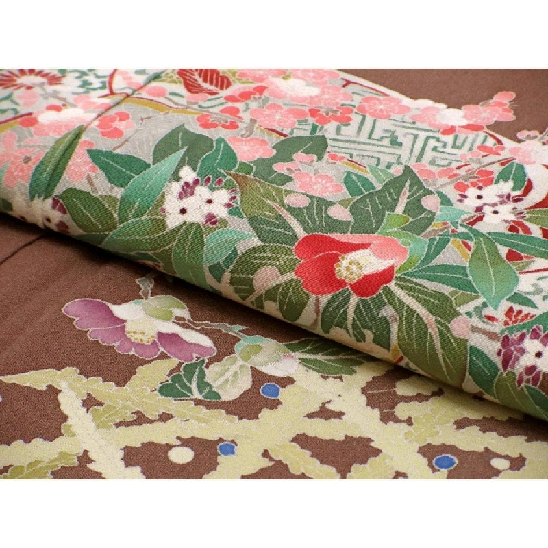 Áo kimono màu sắc lưu giữ, kết hợp với trang phục thăm, của Kakimoto Ichirō, kích thước S - Hàng hiệu Authentic 877954