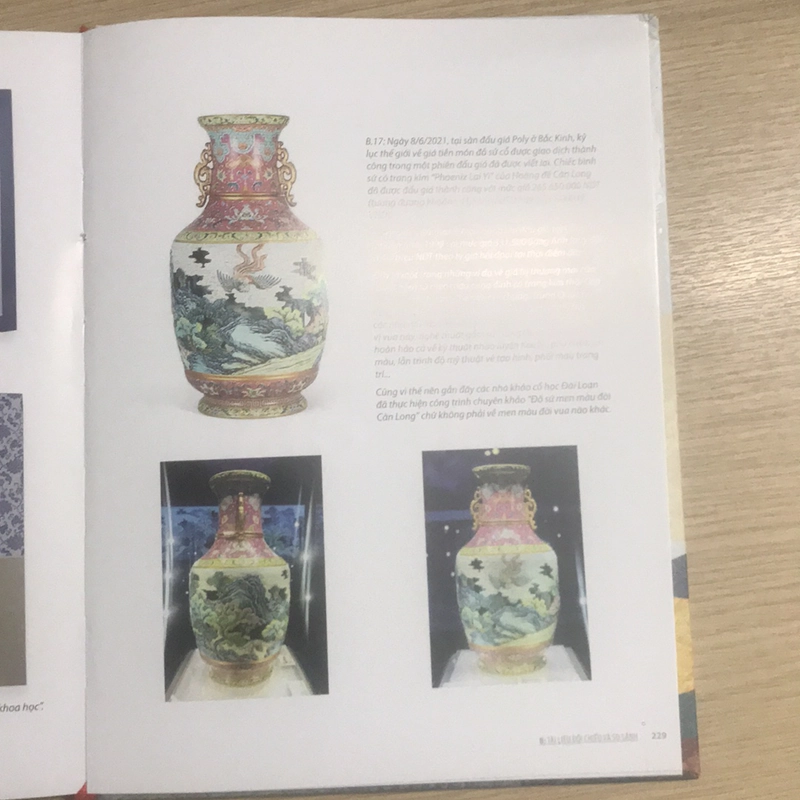 Cổ vật gốm sứ có trang kim 484288