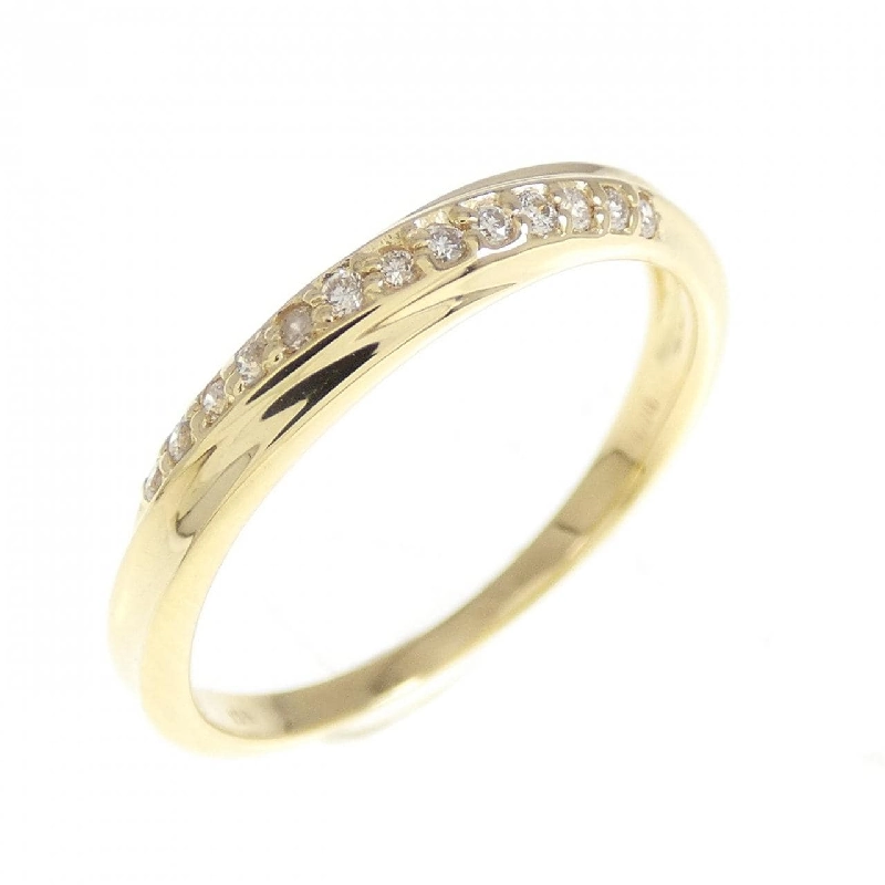 Nhẫn kim cương K18YG 0.06CT 670888