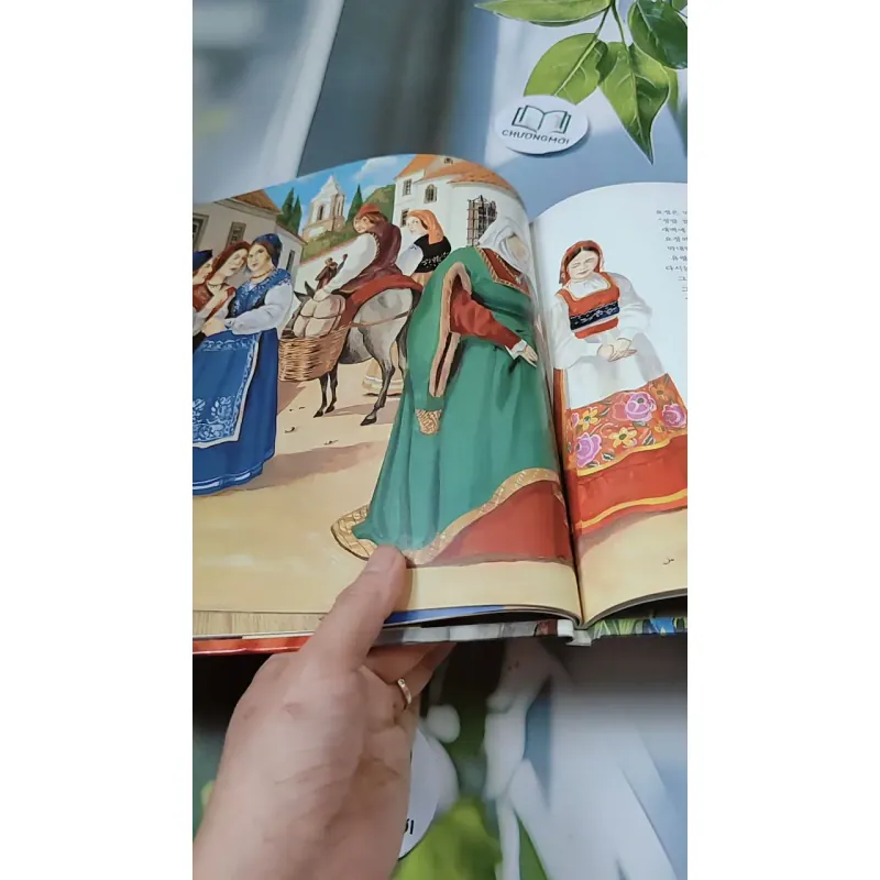 [Tặng nẹp góc] Truyện thiếu nhi Hàn Quốc: Moyamo Anu 41 -  모야모 아누와: 왕비가 된 막내딸 732042