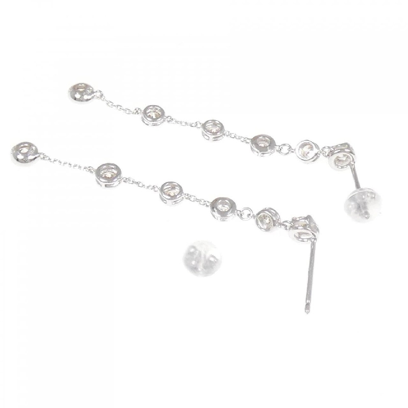 K18WG Bông tai kim cương 1.00CT - Hàng hiệu Chính hãng 867994