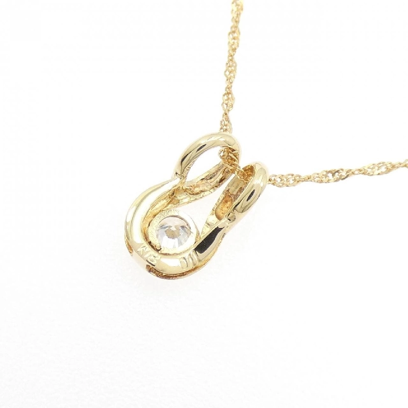 K18YG/750YG Dây chuyền kim cương 0.11CT - Hàng hiệu Chính hãng 859653