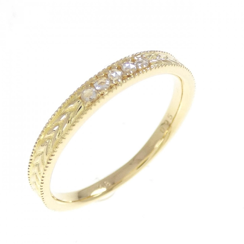Nhẫn kim cương K18YG 0.05CT - Hàng hiệu chính hãng 852989