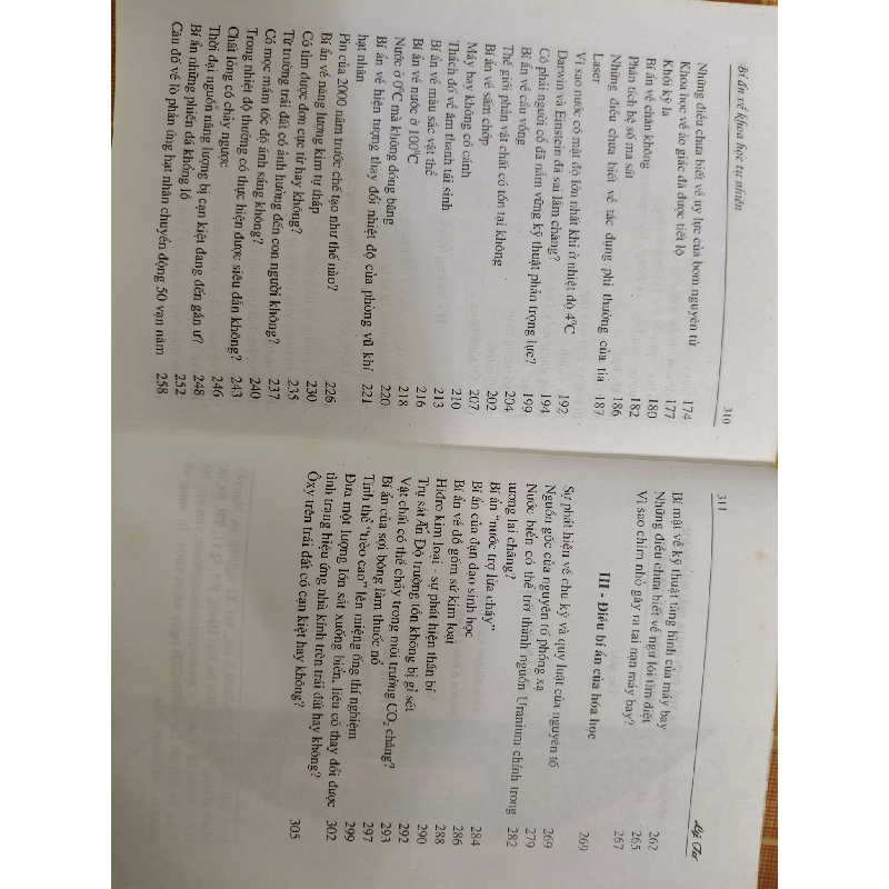 Bí ẩn về khoa học tự nhiên - 2004 - 311 trang - LỊCH SỬ - CHÍNH TRỊ - TRIẾT HỌC - ANTQ2911-3 712582
