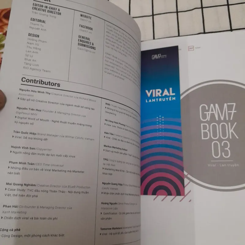 Sách RIO book. GAM 7 VIRAL LAN TRUYỀN. book 3. Nxb Lao Động 2017 688806