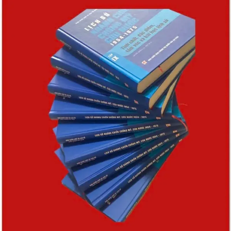 LỊCH SỬ KHÁNG CHIẾN CHỐNG MỸ CỨU NƯỚC  (1945-1975) - Bộ 9 tập bìa cứng 751388