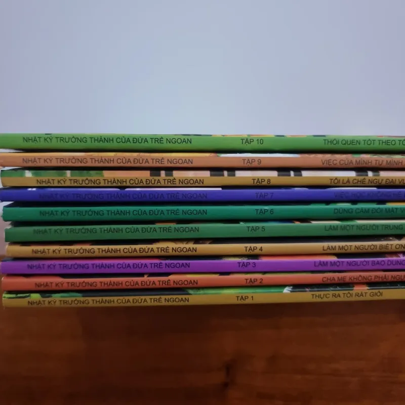 Sách Việt_ Trọn bộ 10 cuốn Nhật kí trưởng thành của đứa trẻ ngoan  927111