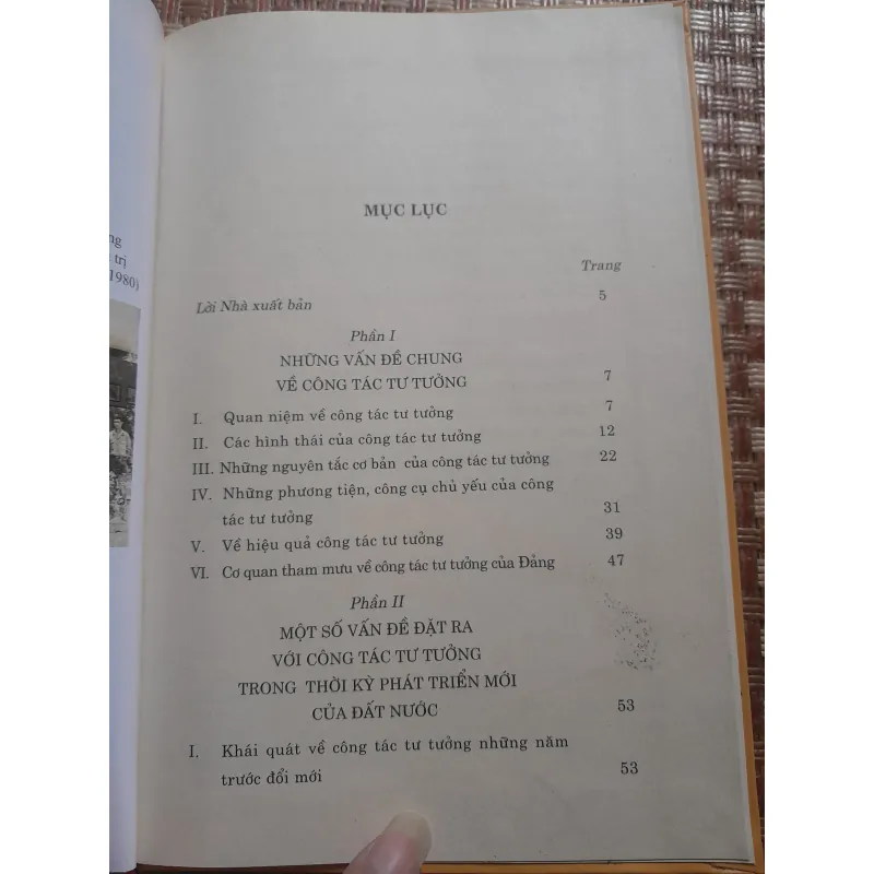 CÔNG TÁC TƯ TƯỞNG VÀ NHỮNG VẤN ĐỀ ĐẶT RA... 755846