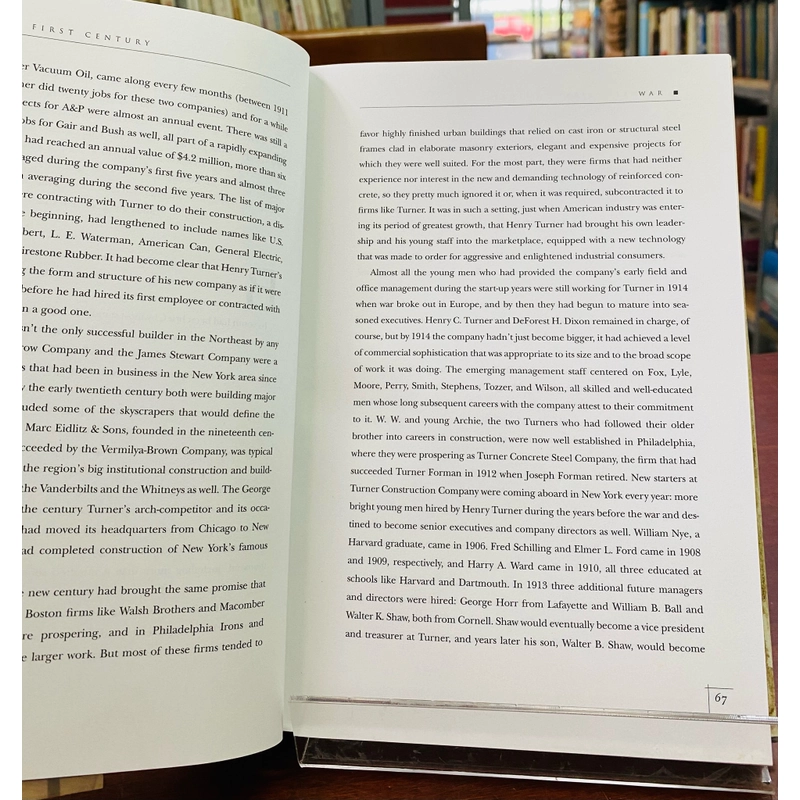 TURNER’S FIRST CENTURY - DONALD E. WOLF 519988