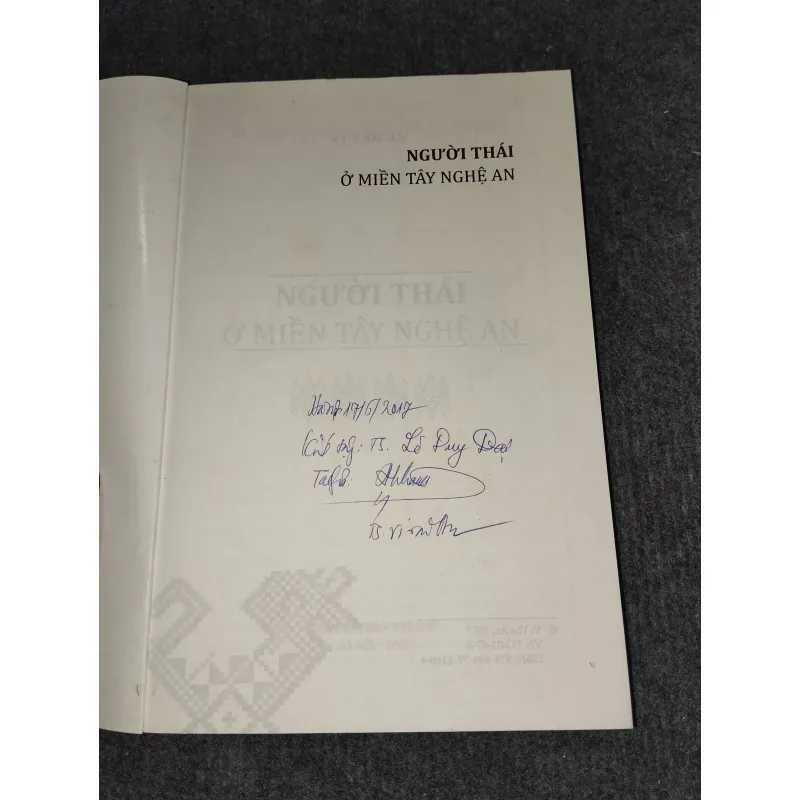 NGƯỜI THÁI Ở MIỀN TÂY NGHỆ AN 992273