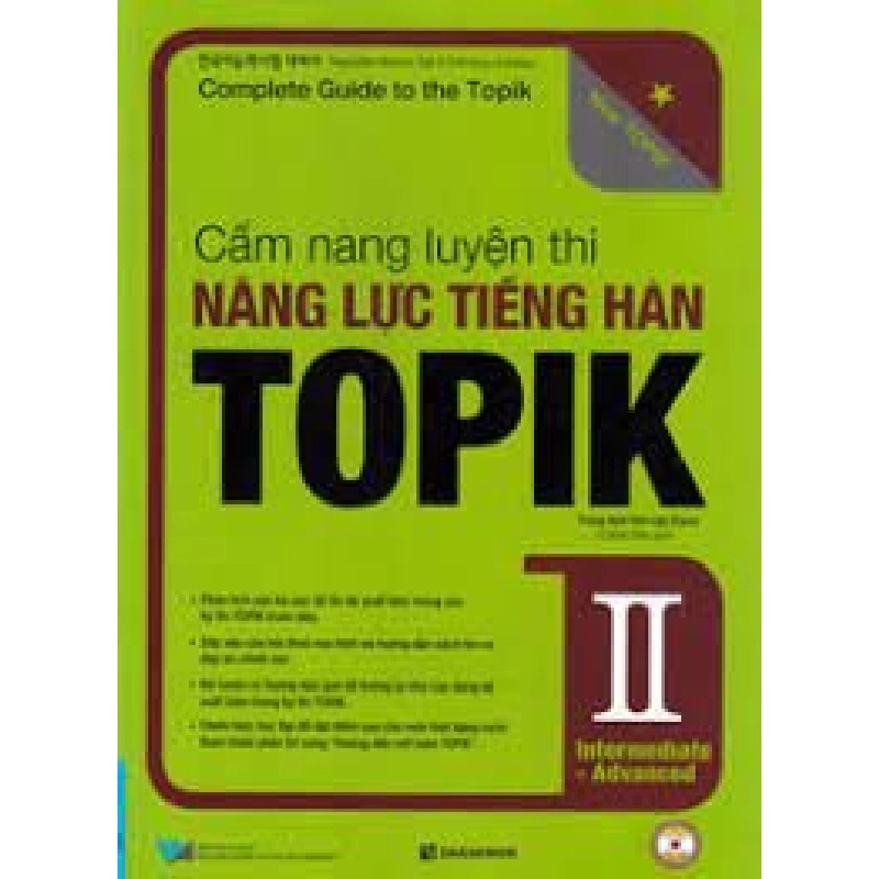 Cẩm Nang Luyện Thi Năng Lực Tiếng Hàn TOPIK II Intermediate - Advanced (Tặng Kèm QR) 2020 - Trung Tâm Hàn Ngữ Seoul New 100% HCM.PO 32096