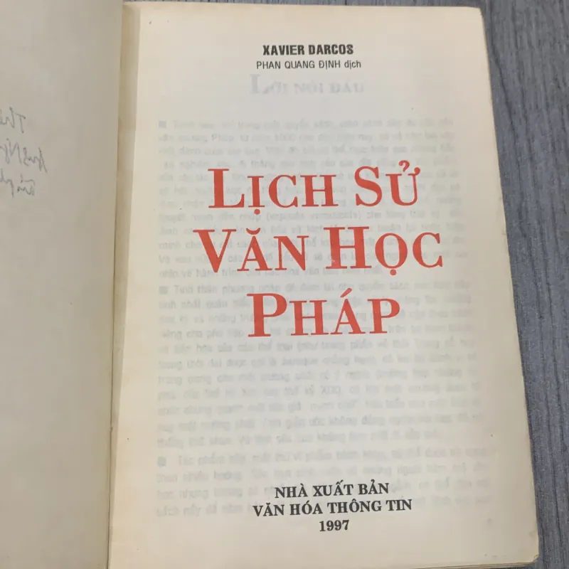 Lịch sử văn học pháp. 10b2 1026338