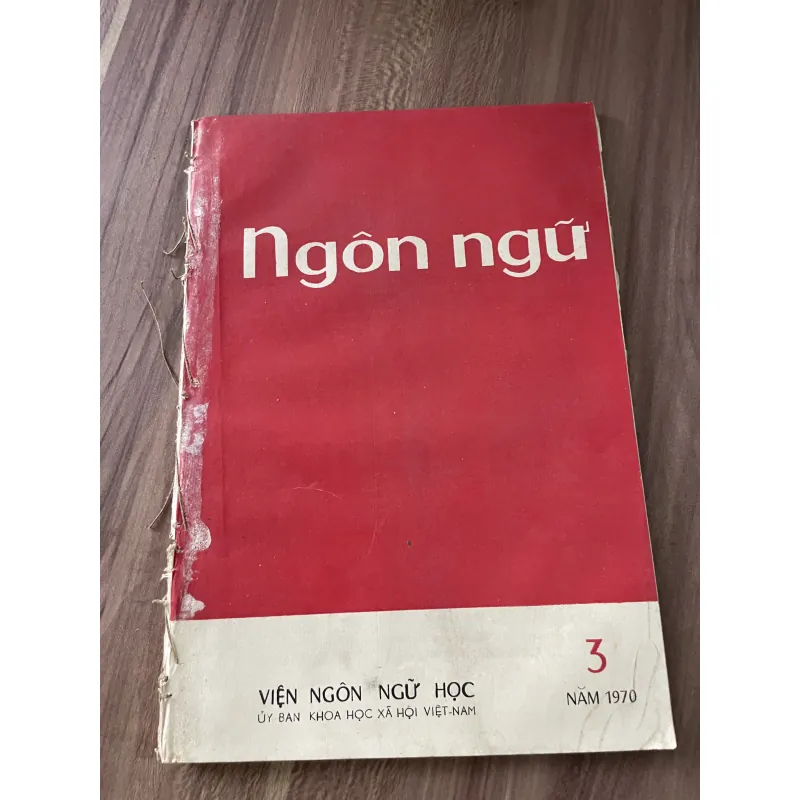 Tạp chí Ngôn ngữ - khổ lớn , sô 3.1970  788996
