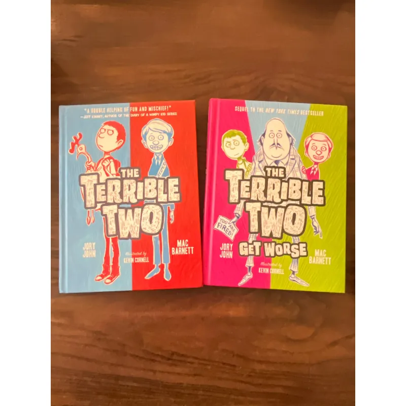 ✨𝑻𝒉𝒆 𝑻𝒆𝒓𝒓𝒊𝒃𝒍𝒆 𝑻𝒘𝒐 2-𝑩𝒐𝒐𝒌 𝑺𝒆𝒕✨ 755211