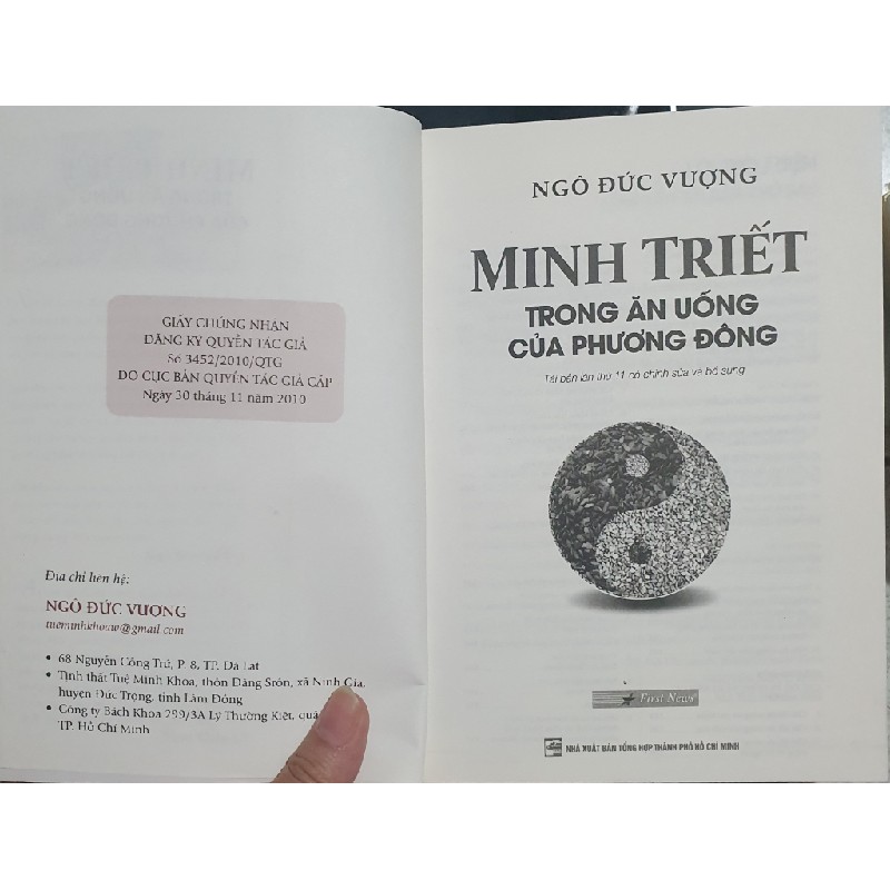 Minh triết trong ăn uống Phương Đông_Ngô Đức Vượng_ FirstNews 14773