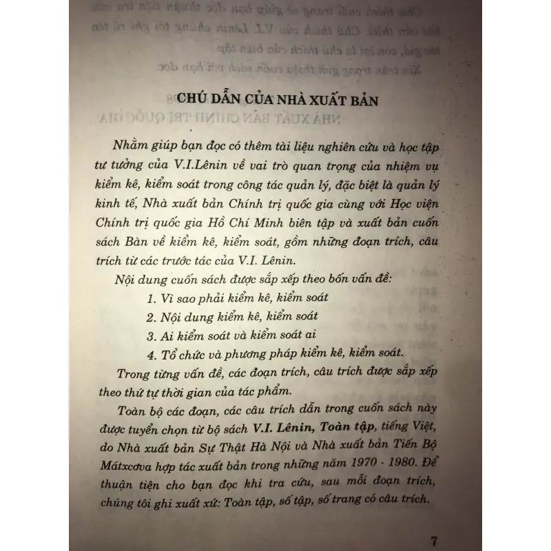 Bàn về kiểm kê kiểm soát  745677
