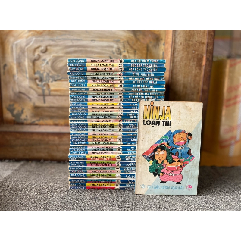 Truyện Ninja Loạn Thị Đời Đầu Đọc Xuôi - Trọn Bộ 40 Tập - NXB Kim Đồng 276795