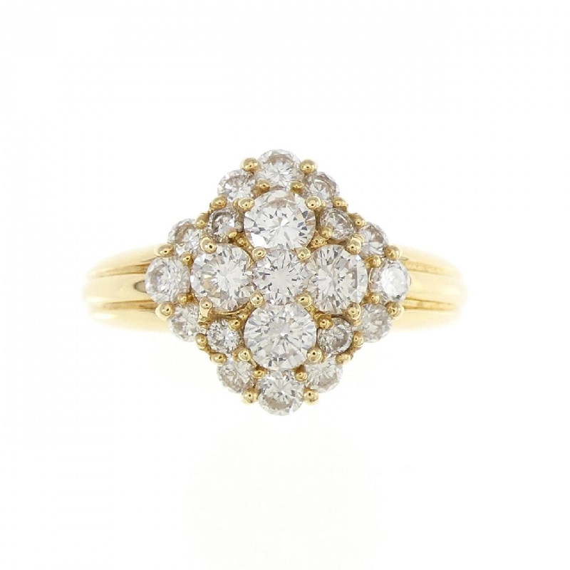 Nhẫn kim cương K18YG 1.00CT 672574