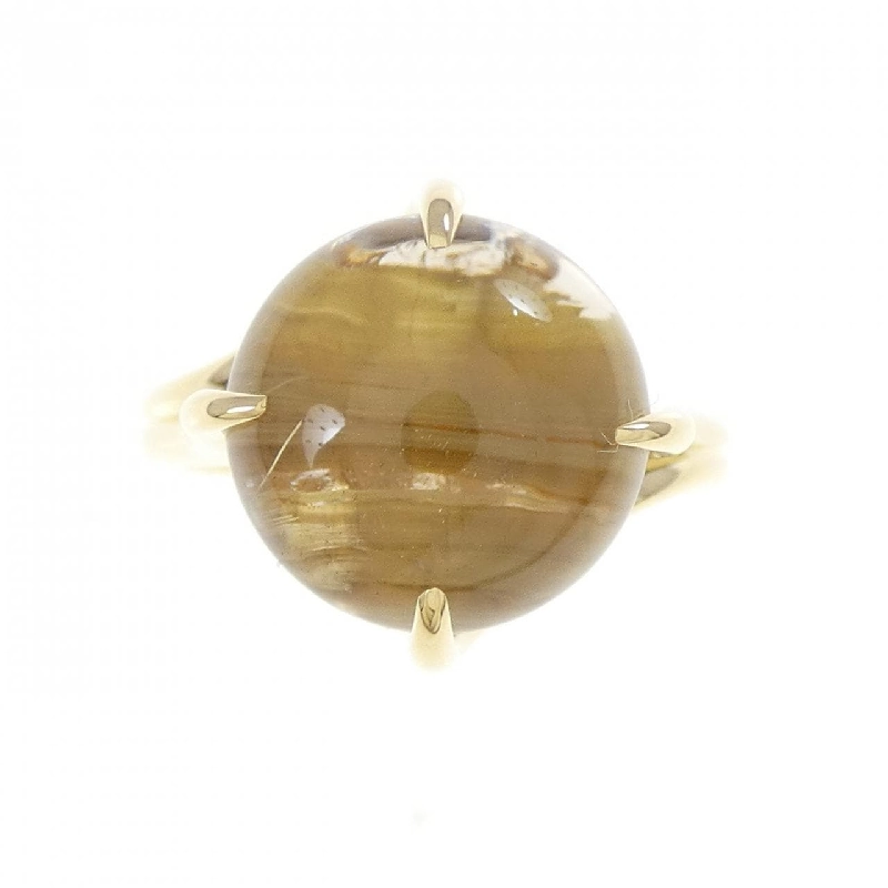 Nhẫn K18YG Rutile Quartz - Hàng hiệu Authentic 854158