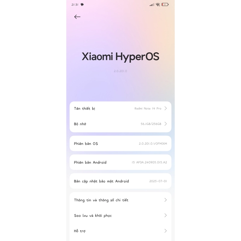 Xiaome redmi note 14 pro 551711