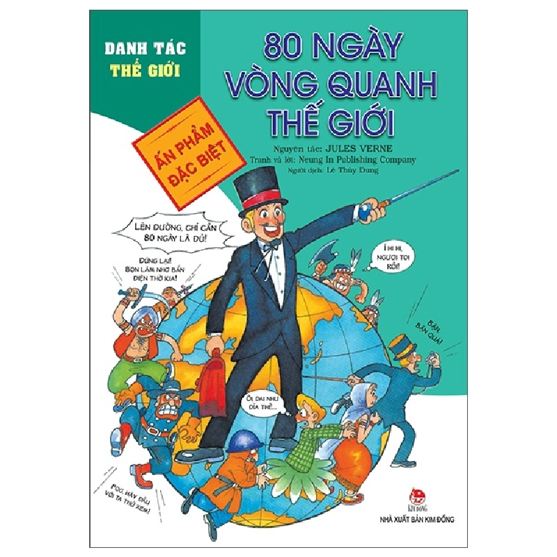 Danh Tác Thế Giới - 80 Ngày Vòng Quanh Thế Giới - Neung In Publishing Company, Jules Verne ASB.PO Oreka-Blogmeo120125 372672