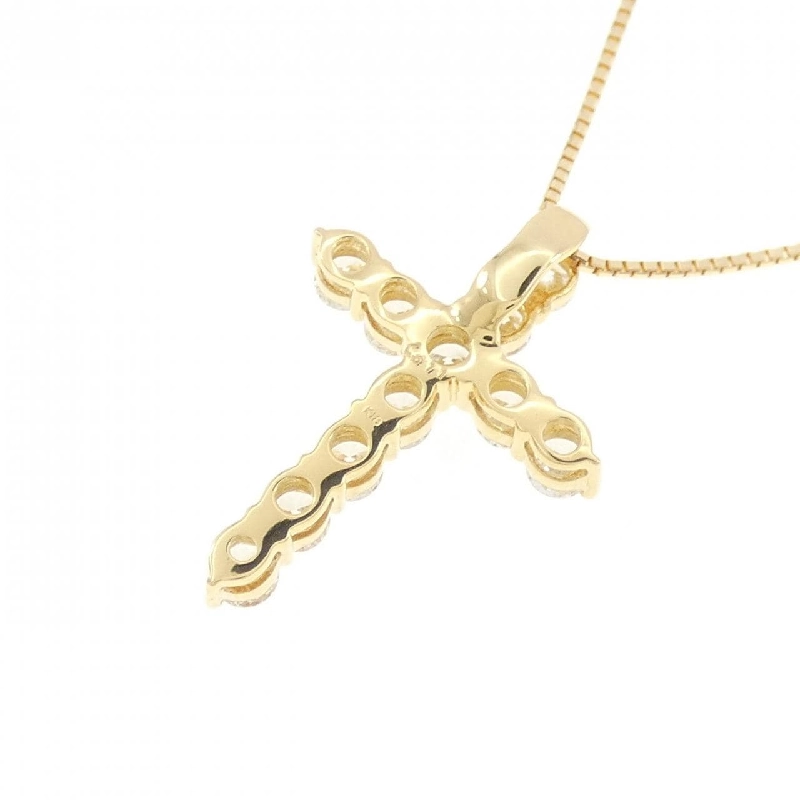 K18YG Dây chuyền kim cương 1.511CT F VVS2-SI1 VG-GOOD - Hàng hiệu Chính hãng 873713