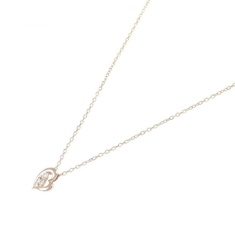 K10PG Dây chuyền kim cương hình trái tim 0.02CT - Hàng hiệu Chính hãng 861136