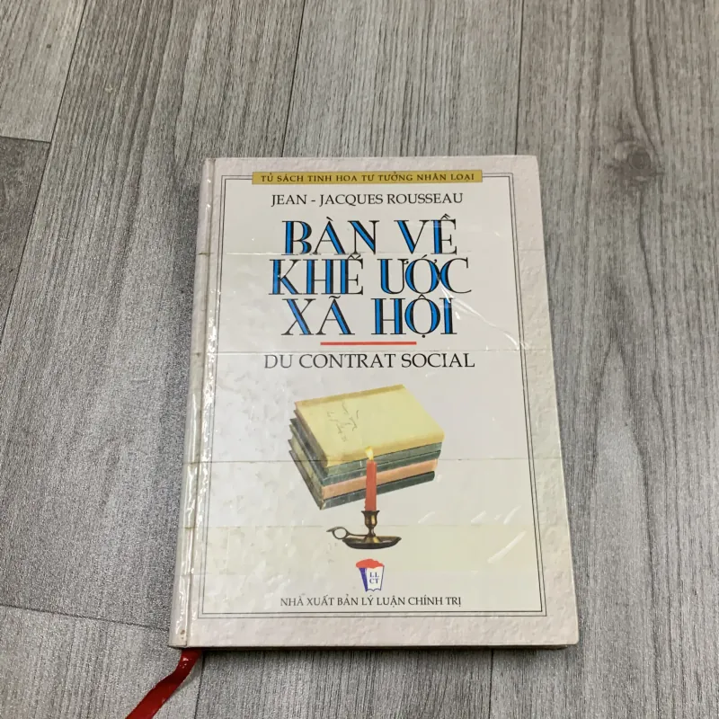 Ban về khế ước xã hội - jean jacques rousseau. 7a3 783482