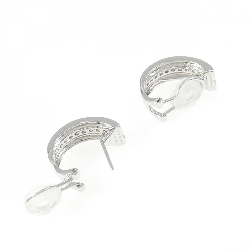 K18WG Bông tai/Khuyên tai kim cương 0.50CT - Hàng hiệu Chính hãng 868791