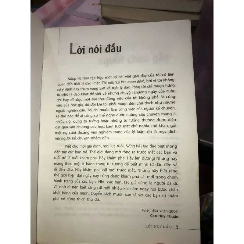 Nắng và Hoa - Cao Huy Thuần 1013728