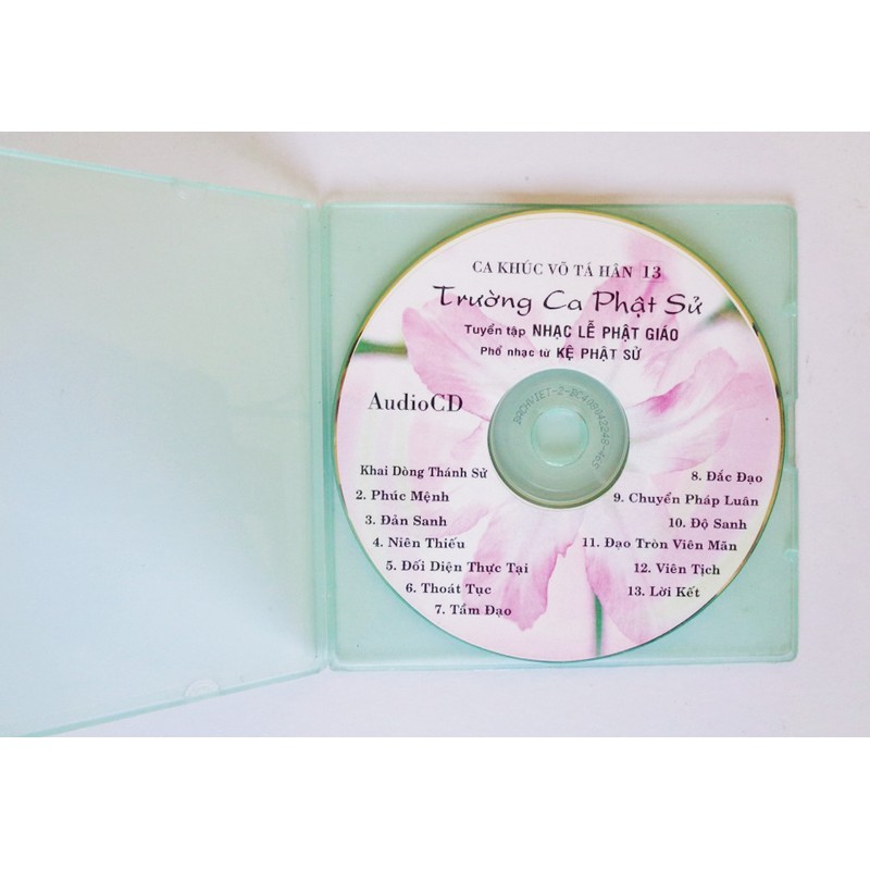 Đĩa Audio CD Ca khúc Võ Tá Hân 13 71655